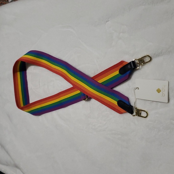 Landry Colorful Rainbow‎ Guitar/bag Strap. - Picture 1 of 6
